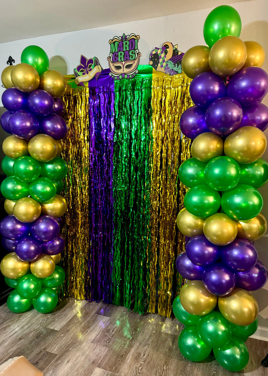 Mardi Gras Backdrop